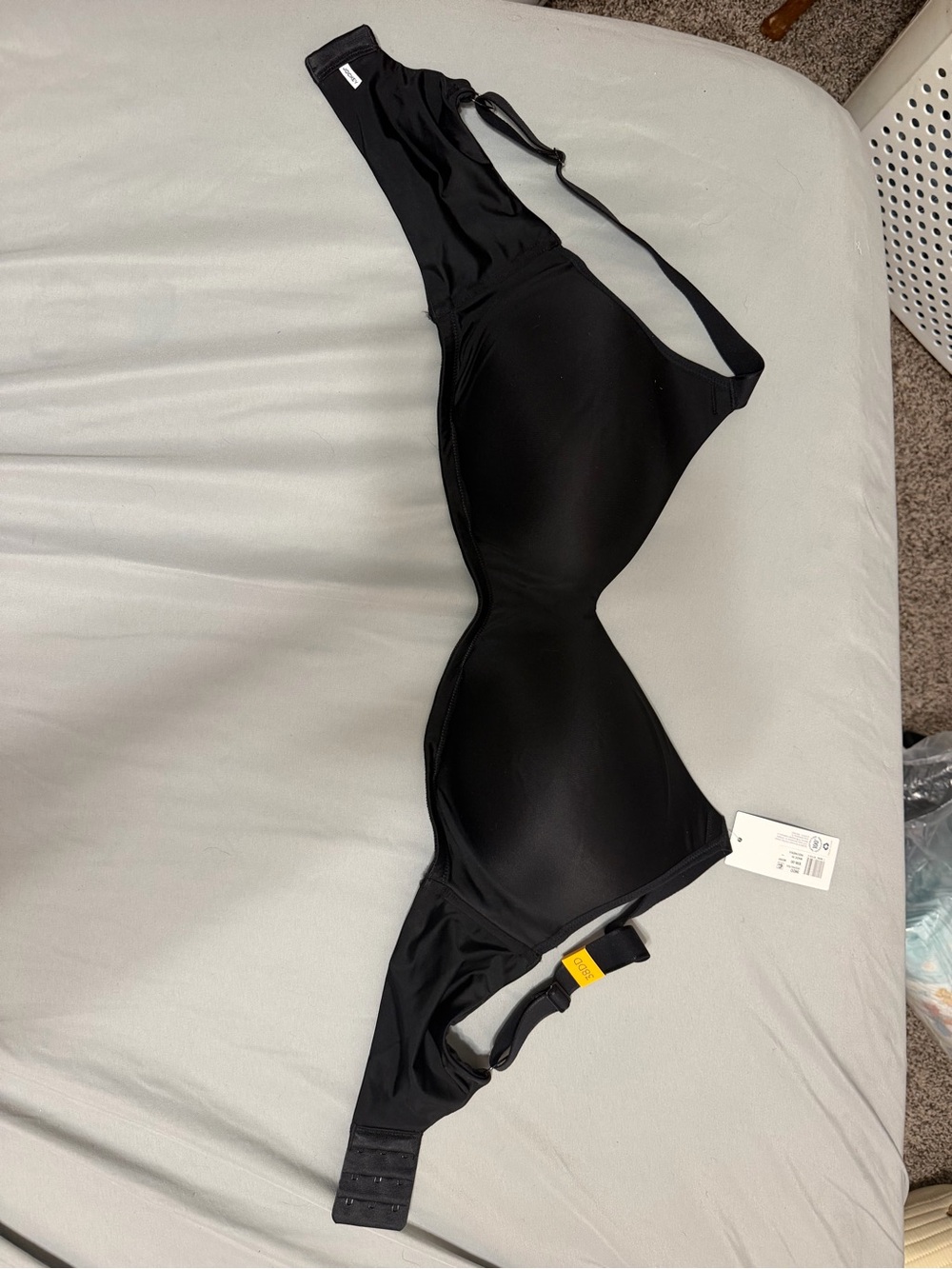 Jockey Black T-Shirt Bra with Molded Cups